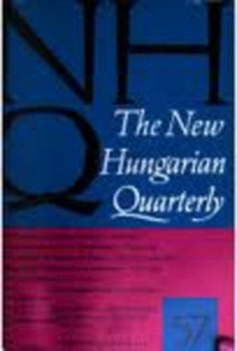 The New Hungarian Quarterly Volume XXV.No.94