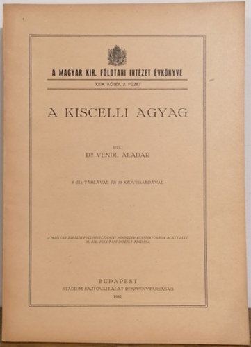 Dr. Vendl Aladr - A Kiscelli agyag