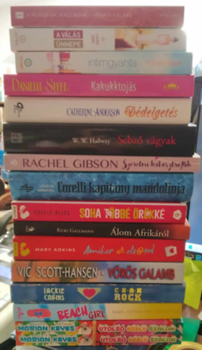 Jackie Collins, EL James, Catherine Anderson, Danielle Steel, W. W. Hallway, Rachel Gibson, Mary Adkins, Melissa de la Cruz, Vic Scott-Hansen, Kuki Gallmann, Chelle Bliss, Louis de Berni Marian Keyes - ---