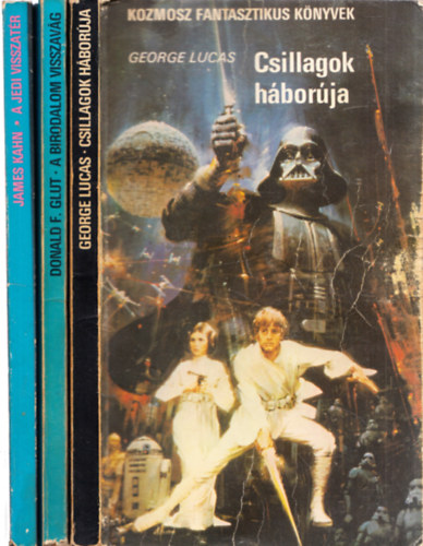 George Lucas; Donald F. Glut; James Kahn - Csillagok hborja + A Birodalom visszavg + A Jedi visszatr (3 m)