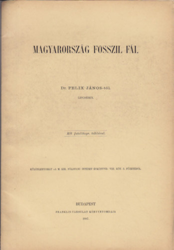 Felix Jnos - Magyarorszg fosszil fi