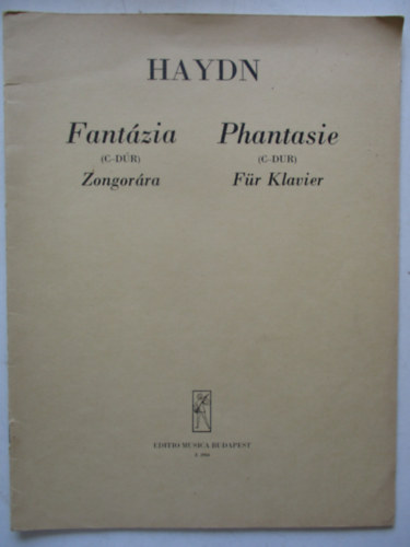 Haydn - Fantzia (C-dr) zongorra (kzreadja Herndi Lajos)