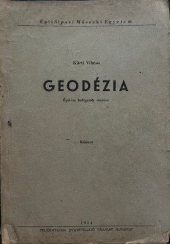 Krti Vilmos - Geodzia