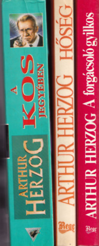 Arthur: Herzog - 3 db Arthur Herzog knyv: A kos jegyben, Hsg, A forgcsol gyilkos