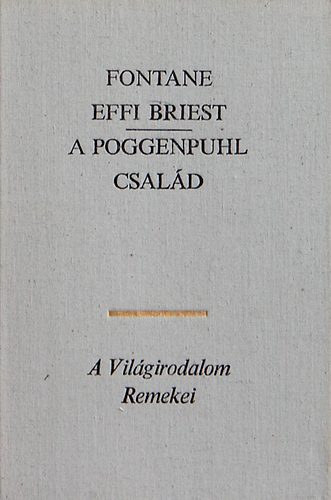 Fontane Effi Briest - A poggenpuhl csal�d