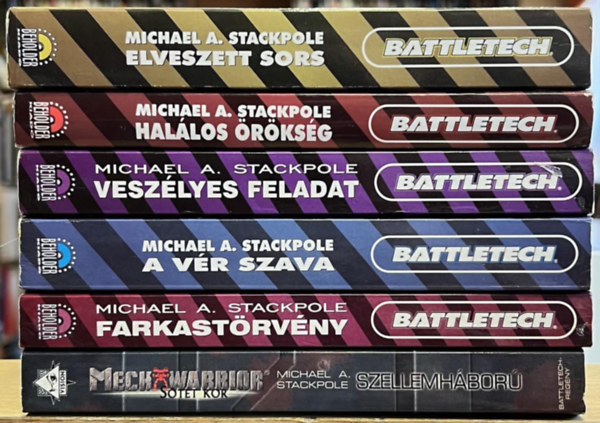 Michael A. Stackpole - 6 db Battletech k�nyv