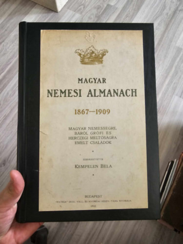 Kempelen Bla - Magyar Nemesi Almanach 1867-1909