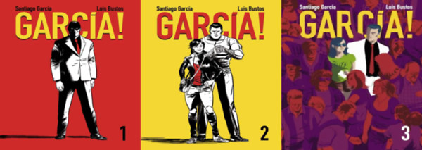 Santiago Garca - 3 db Garca! kpregny: Garca! 1. + Garca! 2. + Garca! 3.