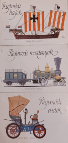 Mandel Tams rajzaival - Rgimdi mozdonyok + Rgimdi hajk + Rgimdi hintk (3 m)