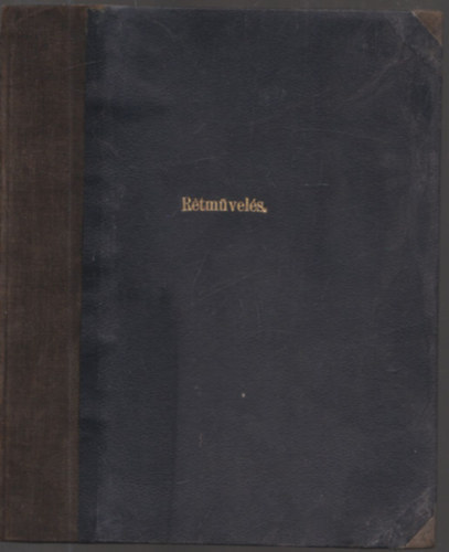 R�tm�vel�s - Magyar�v�ri mez�gazdas�gi tank�nyv XIX. sz�zad