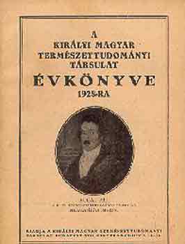 A Királyi Magyar Természettudományi Társaság évkönyve 1928-ra