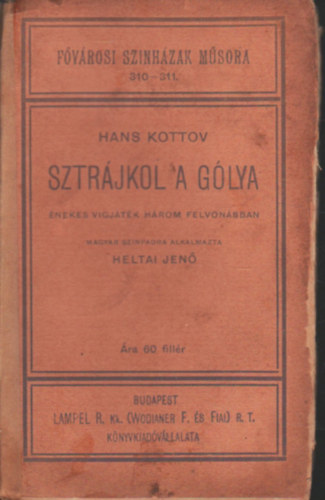 Hans Kottov - Sztrjkol a glya