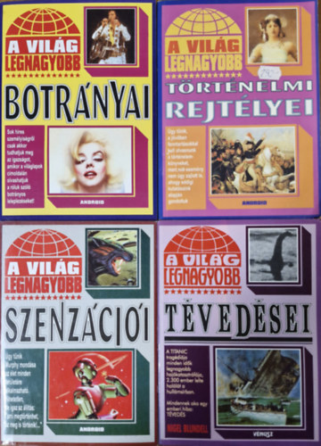 Dobos István (szerk.) - A világ legnagyobb sorozat 4 kötet