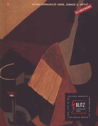 Blitz - A magngyjtk galrija - 18. Nyri kpaukci 2000. jnius 5.