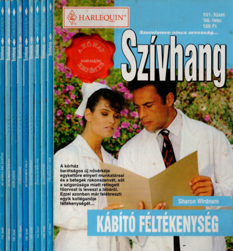 Dr. Téglásy Imre (főszerkesztő) - 10 db szívhang magazin: (101.-110. lapszámig, 1998/02-1998/07, 10 db., lapszámonként)
