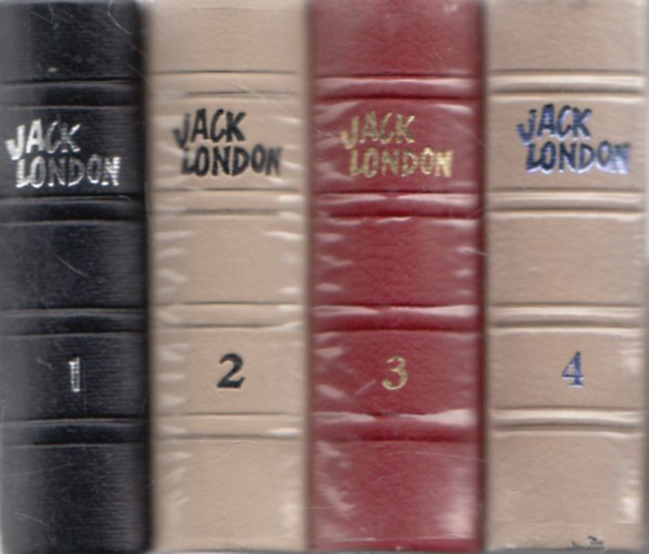 Jack London 1-4. (miniknyv sajt szmozssal)