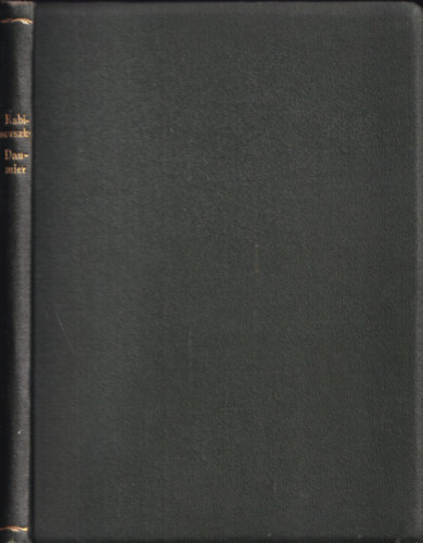 Rabinovszky M�rius - Daumier (Magyar m�v�szeti k�nyvt�r)