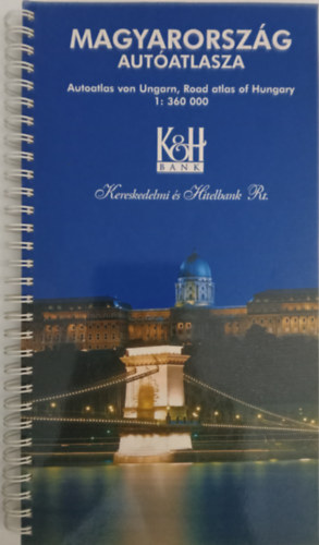 Magyarország autóatlasza (1:360 000)