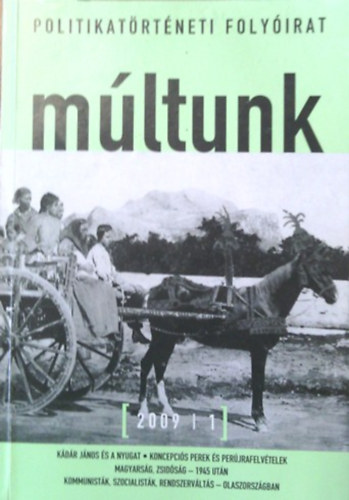 Mltunk - Politikatrtneti folyirat 2009/1.