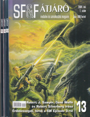 tjr 2004/1-3. (3 db. lapszm)- Sci-fi s fantasy irodalmi s szrakoztat magazin