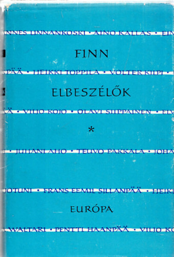 Vszolyi Erik  (szerk.) - Finn elbeszlk