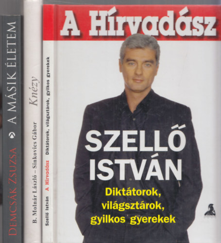 3 db k�nyv riporterekt�l: A H�rvad�sz + Kn�zy + A m�sik �letem