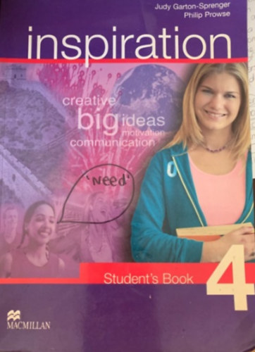 Philip Prowse Judy Garton-Sprenger - Inspiration 4 Student's Book