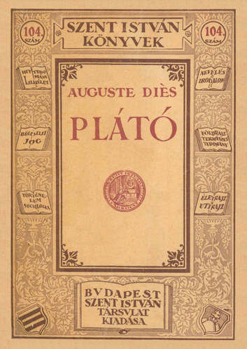 Auguste Diés - Plátó