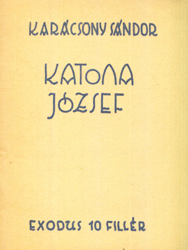 Kar�csony S�ndor - Katona J�zsef