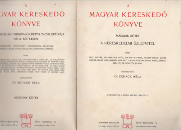 A magyar keresked knyve II. - A kereskedelmi zletvitel