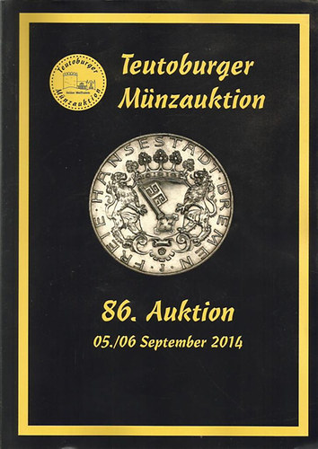 Teutoburger Mnzauktion - 86. auktion 2014