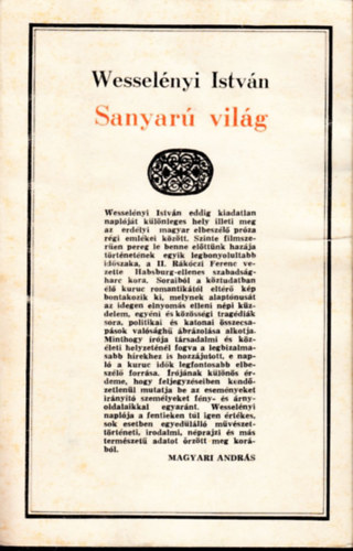 Sanyar vilg