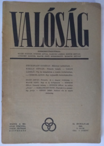 Valsg II. vfolyam 1946 10. szm