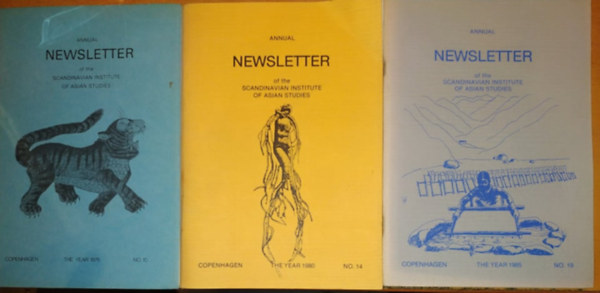 Anon - 3 f�zet Annual Newsletter sz�rv�nysz�m: 1976: No.10 + 1980: No.14 + 1985: No.19