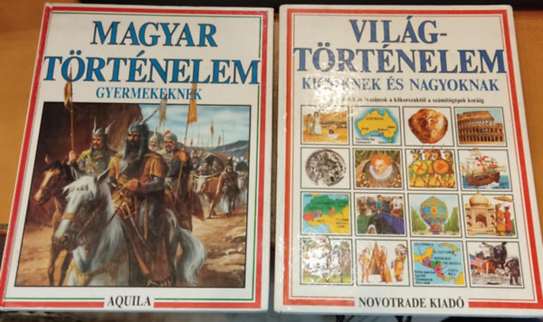 Jane Chisholm Tóth Dóra - 2 db Magyar történelem gyermekeknek + Világtörténelem kicsiknek és nagyoknak