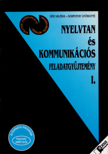 Dr Valria -Korponay Gyrgyn - Nyelvtan s kommunikcis feladatgyjtemny I. OT-0502