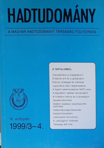 Hadtudomány - 1999/3-4.