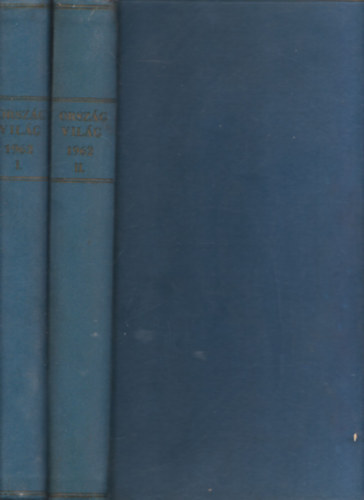 Ország Világ 1962/1-52. szám (két kötetbe kötve)