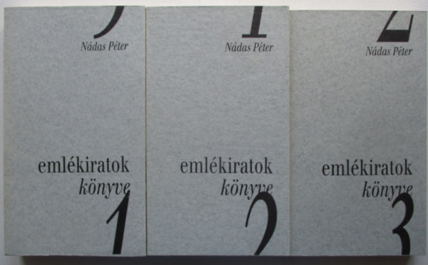 N�das P�ter - Eml�kiratok k�nyve I-III.