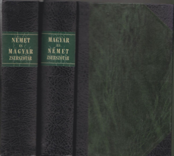 Magyar Tudós Társaság - Magyar és német zsebszótár I-II. (magyar-német, német-magyar rész)