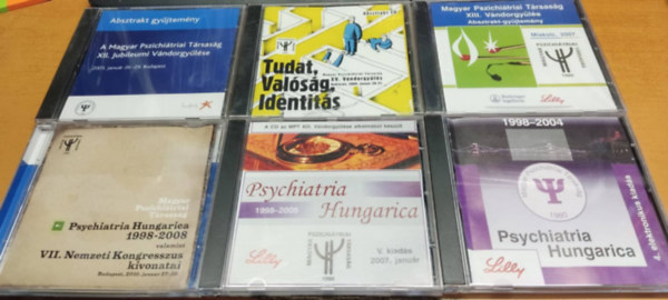 Magyar Pszichiátriai társaság - 12 CD Pszichiátria: Magyar Pszichiátriai Társaság kiadványai