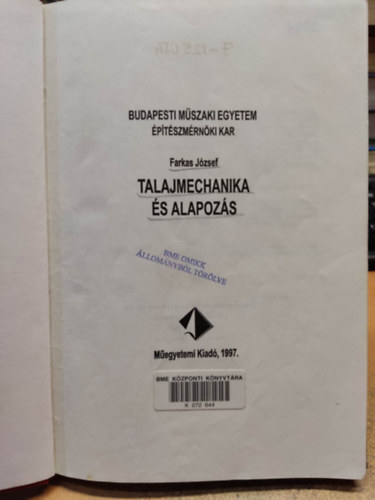 Talajmechanika s alapozs