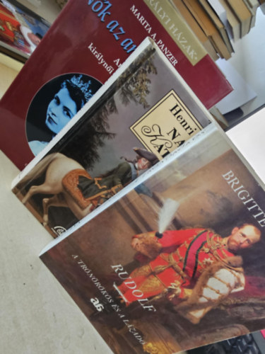 Henry Troyat, Brigitte Hamann Marita A. Panzer - 3db t�rt�nelmi reg�ny, K�NYVMENT� AJ�NLAT: N�k az angol tr�non+ Nagy Katalin+ Rudolf - A tr�n�r�k�s