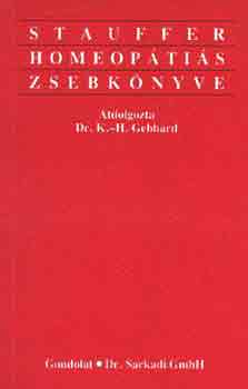 Dr. K.-H.Gebhard - Stauffer homeop�ti�s zsebk�nyve
