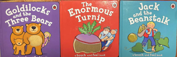 3 db Touch and Feel Book