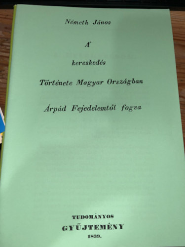Németh János - Tudományos Gyűjtemény 1839
