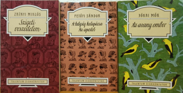 Zrínyi Miklós, Jókai Mór Petőfi Sándor - Talentum könyvcsomag