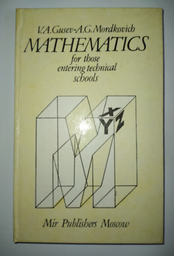 Mathematics for those entering technical schools