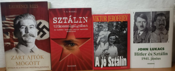John Lukacs, V. G. Krivickij, Laurence Rees Viktor Jerofejev - Sztlin tmj knyvcsomag