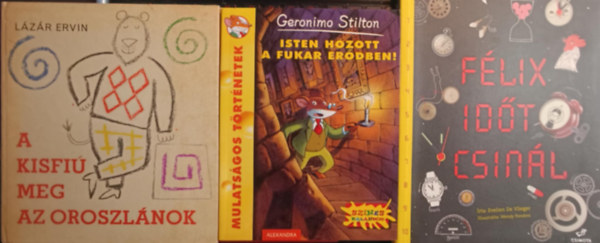 L�z�r Ervin, Evelien De Vlieger Geronimo Stilton - Ifj�s�gi k�nyvcsomag